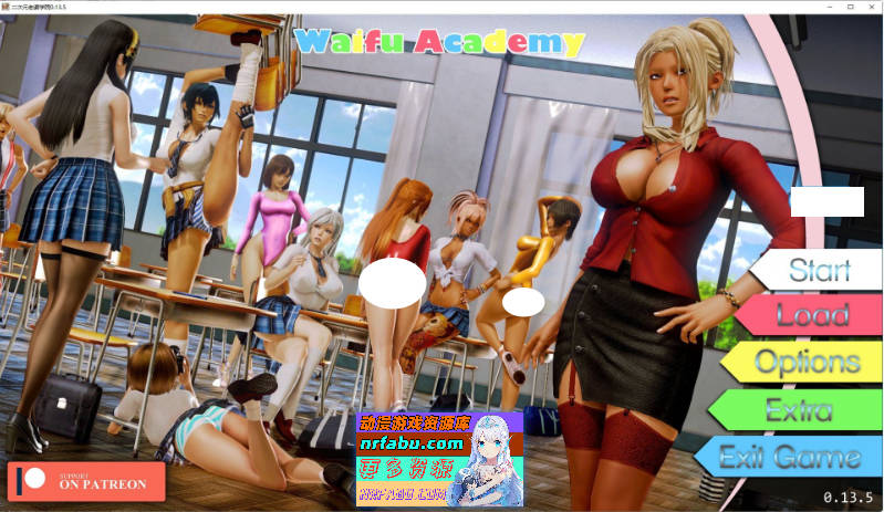[亚洲风大作SLG/步兵直出]二次元老婆学院 Ver0.13.5 AI汉化版[PC+安卓][8.5G]